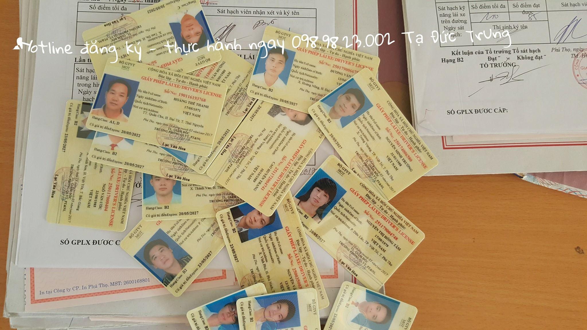 Ý nghĩa của giấy phép lái xe hạng A, B, C, D, E, F...