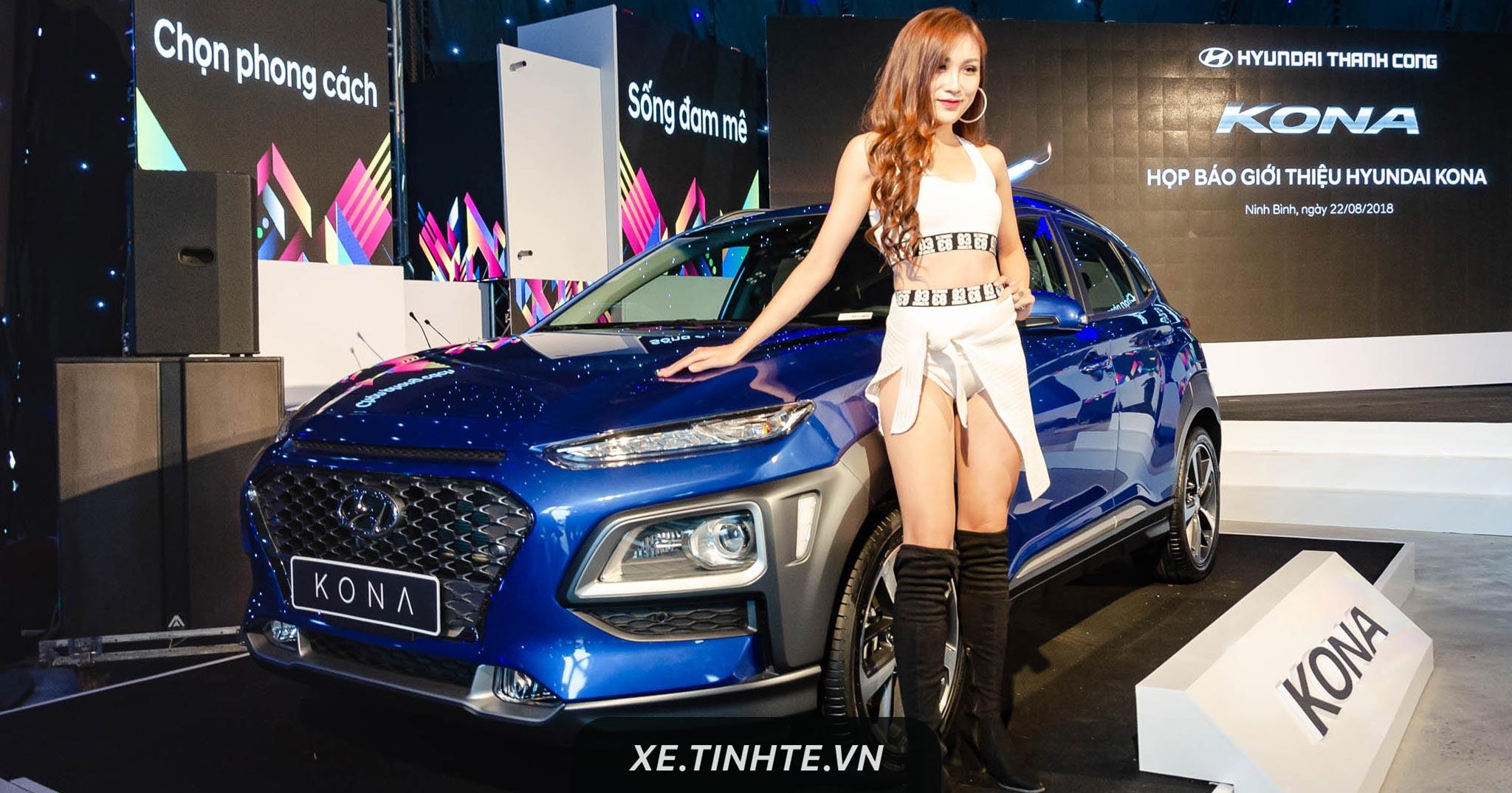 Hyundai Kona 2018 ra mắt tại VN: động cơ tăng áp, nhiều tiện nghi và an toàn, giá từ 615 triệu