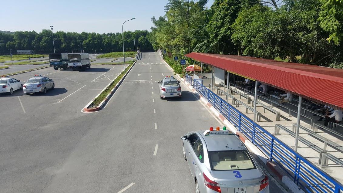 Khóa thi sát hạch đầu tiên tại Trung Tâm Dạy Nghề và Đào Tạo Lái Xe Việt Trì